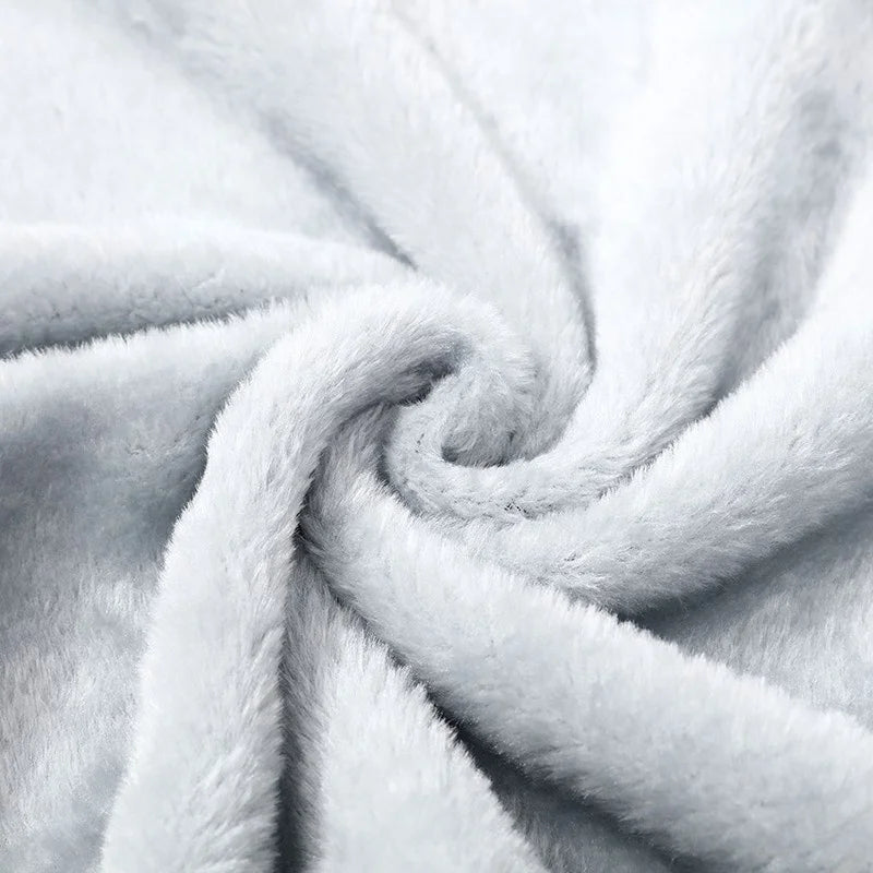 Custom PLUS SIZES Men Thermal Winter Sweatsuit Hoodie Jogging Suit Long Zipper Training Suit Custom Mens Tracksuit