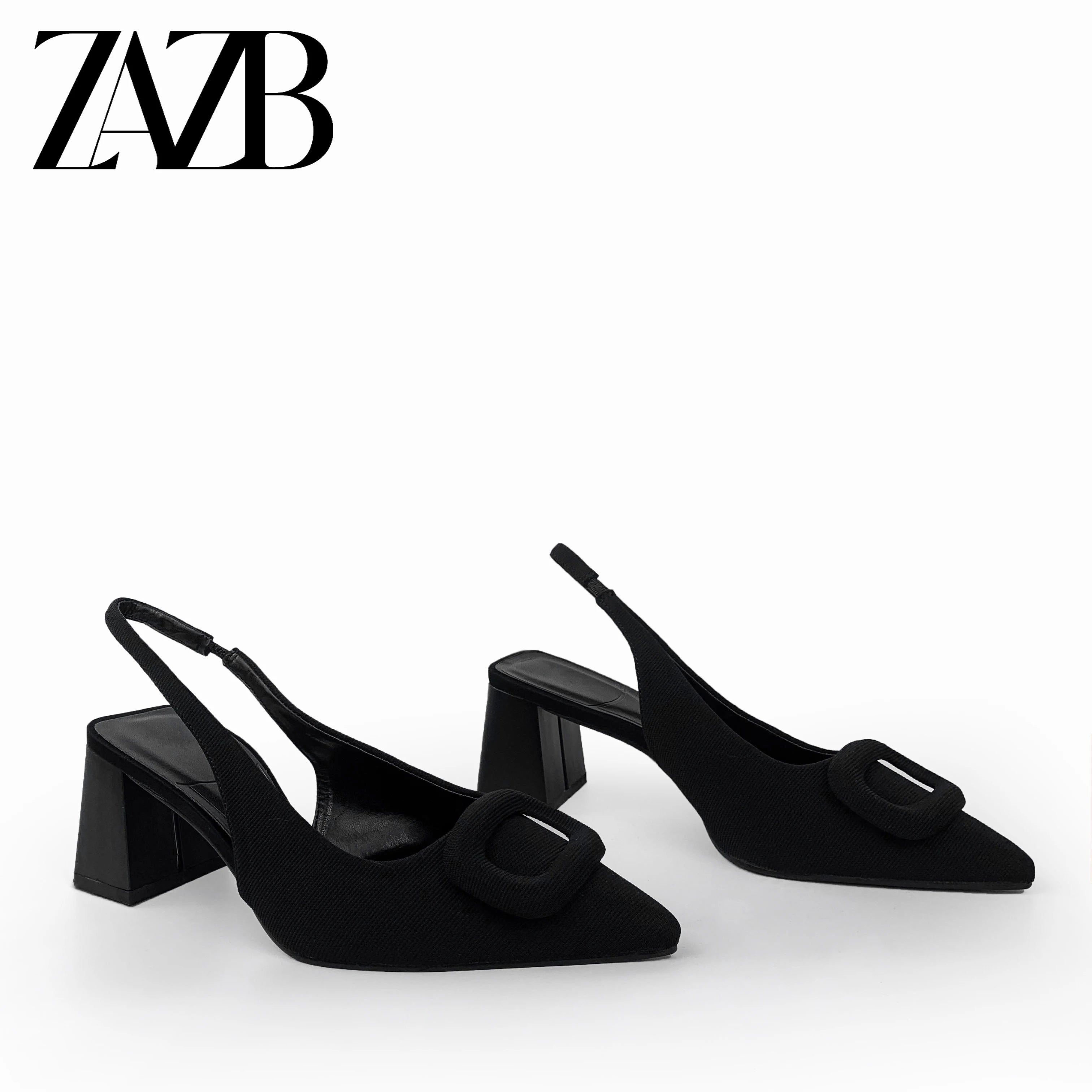 Thick With Heel Belt Buckle Custom High Heels Shoes for Women Sandals and Ladies Shoes Femmes Chaussures Pour Wedding Bride