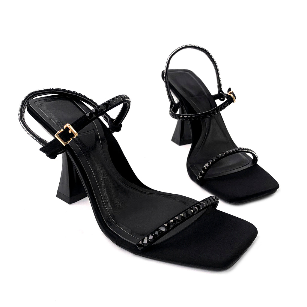 Custom Designer Shoes Sandals for Women and Ladies High Heels Luxury slippers Femmes Summer Fashion Rhinestone Famous Brands