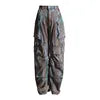 Bettergirl Wholesale Ready to Ship Wide Leg Pants Ladies Baggy Casual Femmes Pantalon Women Denim Cargo Jeans Women