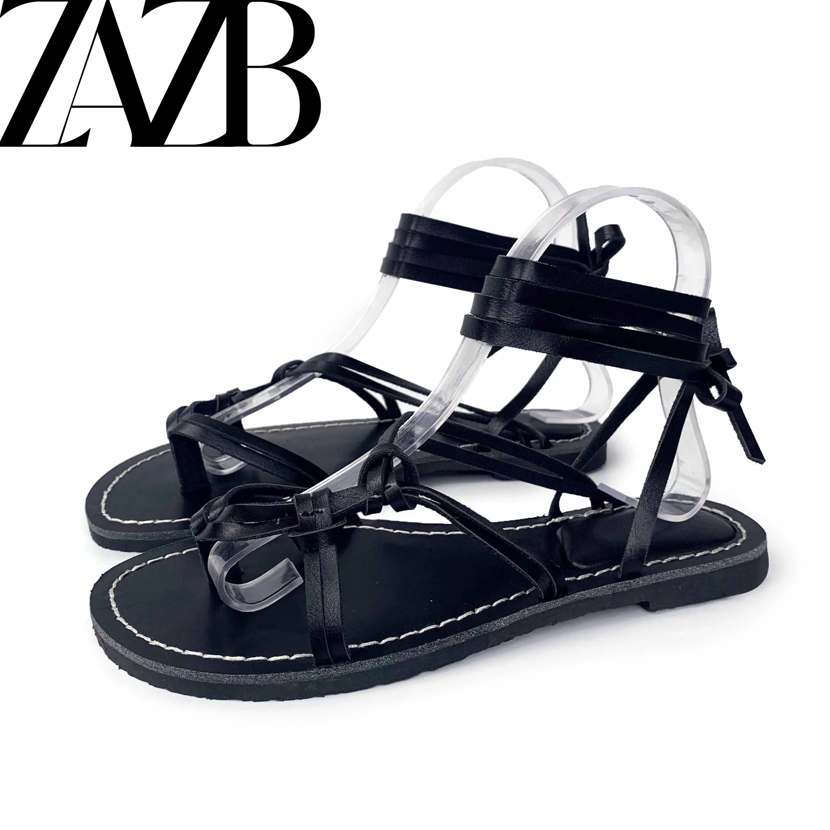 Custom  Summer Solid Color Designer Shoes Sandals for Women and Ladies Flat Shoes Luxury  Femmes Fashion