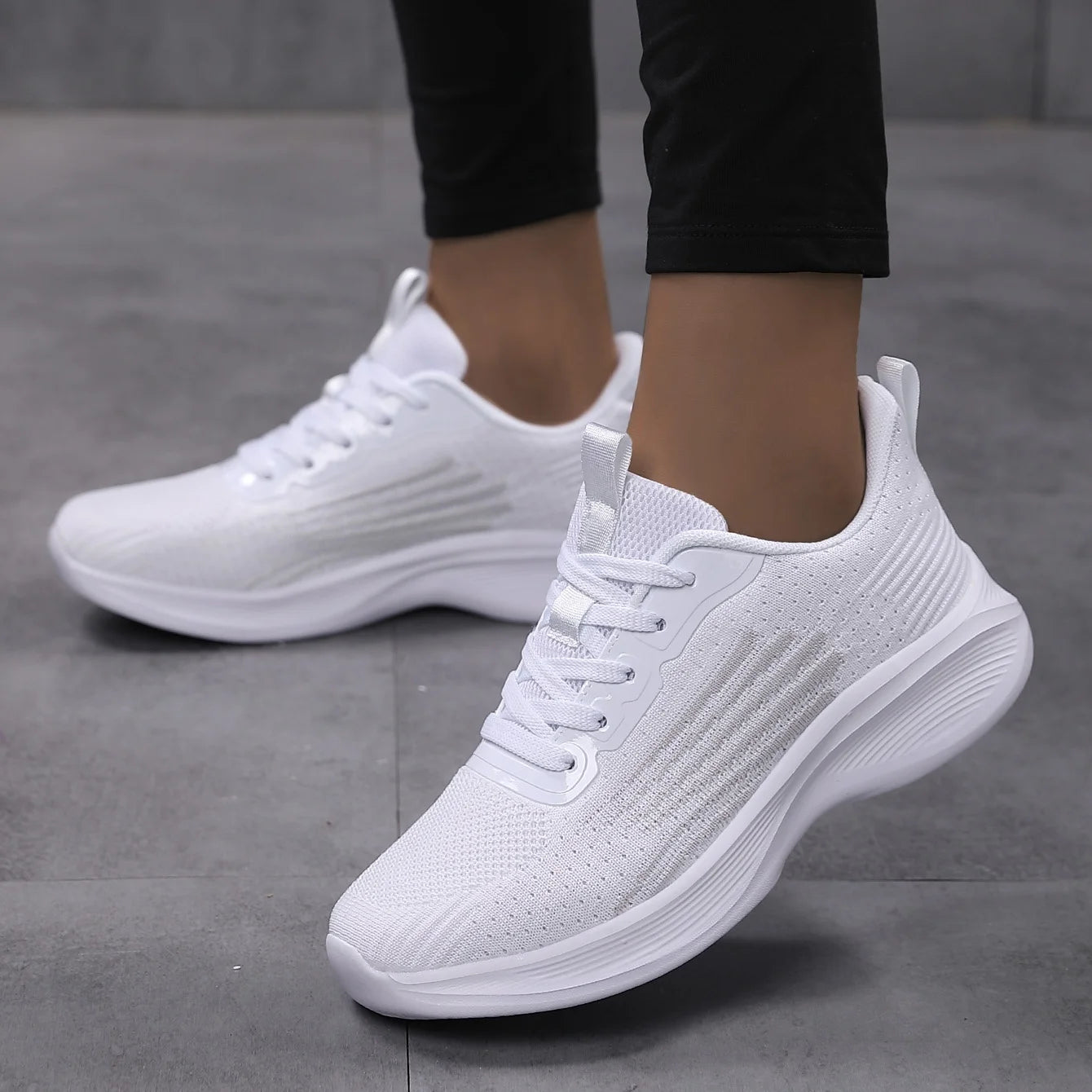 Local Us Stocks  Product Sneakers for Women and Ladies Women's Sports Shoes Chaussures Pour Femmes Flat Shoes Trending Products