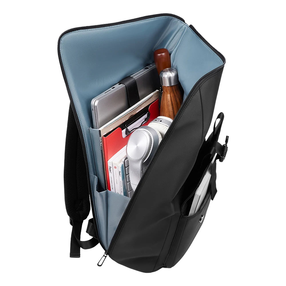 Sac a Dos Roll Top Femmes Hommes 17Inch Waterproof Large Business Travel Laptop Student College Backpack Laptop Backpack for Men