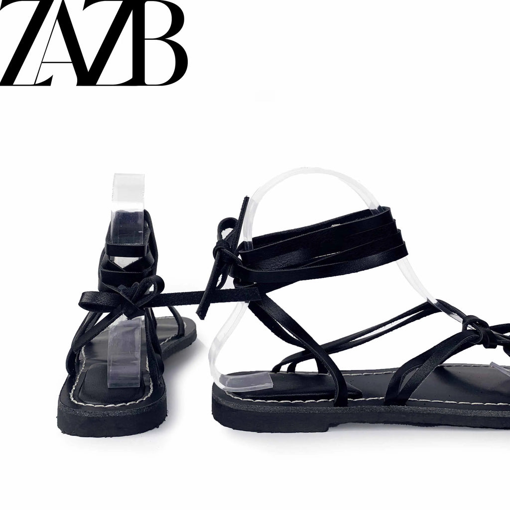 Custom  Summer Solid Color Designer Shoes Sandals for Women and Ladies Flat Shoes Luxury  Femmes Fashion