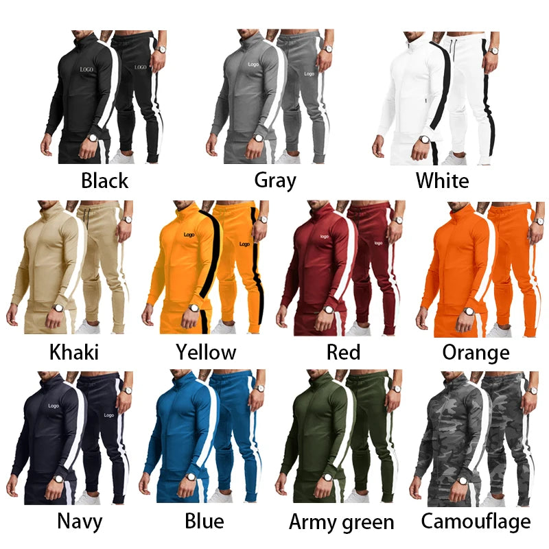 Cannda Best Selling Blank Custom Logo Sets High Quality Wholesales Mens Jogging Suits