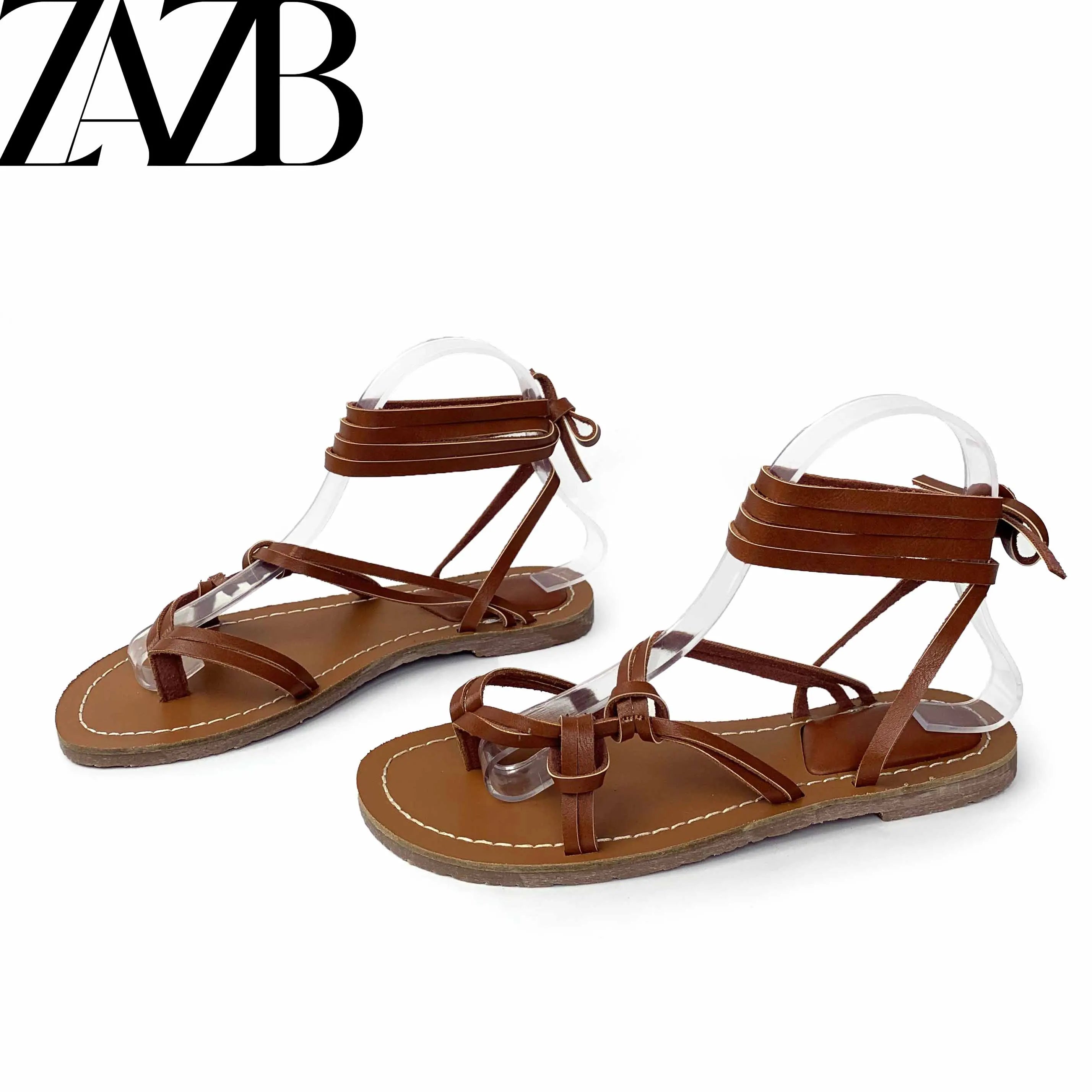 Custom  Summer Solid Color Designer Shoes Sandals for Women and Ladies Flat Shoes Luxury  Femmes Fashion