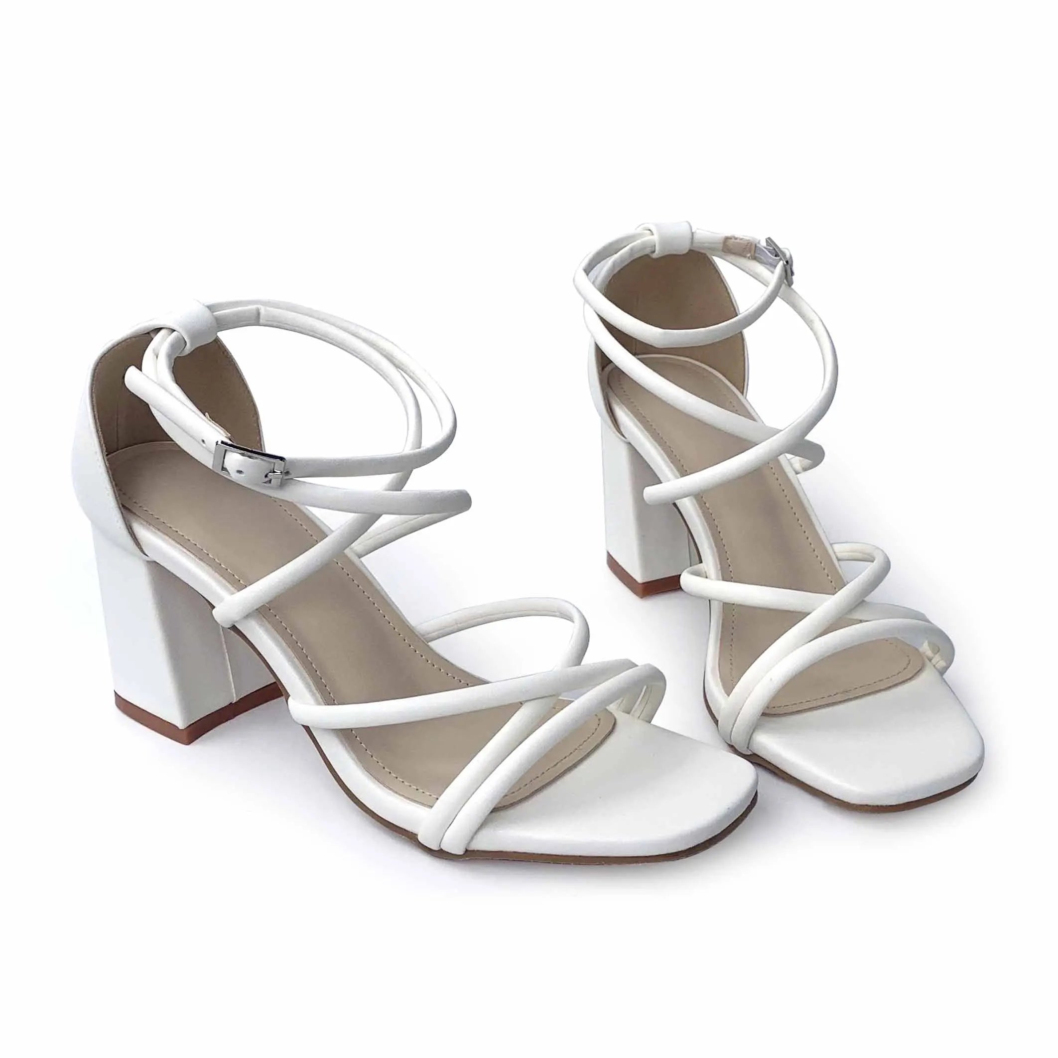 Custom Solid Color Tape Designer Shoes Sandals for Women and Ladies Luxury Wedding High Heeled Slipper Occupation Femmes Fashion