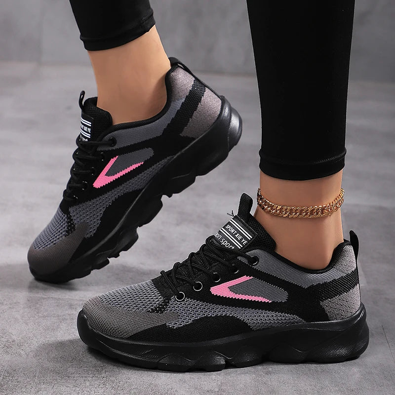 Us Local Stock Sneakers for Women and Ladies  New Styles	Women's Sports Shoes Flat Shoes	Chaussures Pour Femmes 2025 New