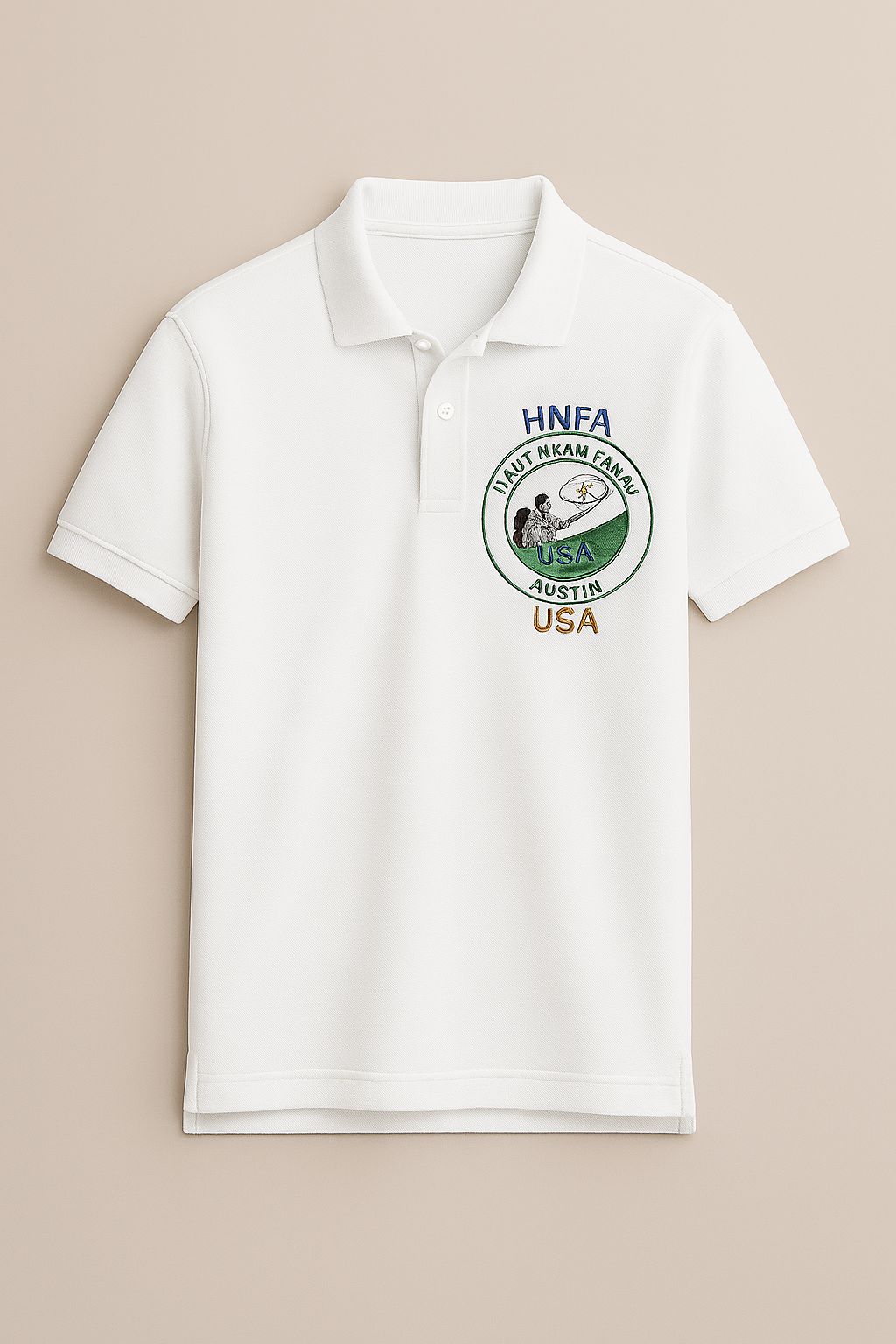 polo blanc