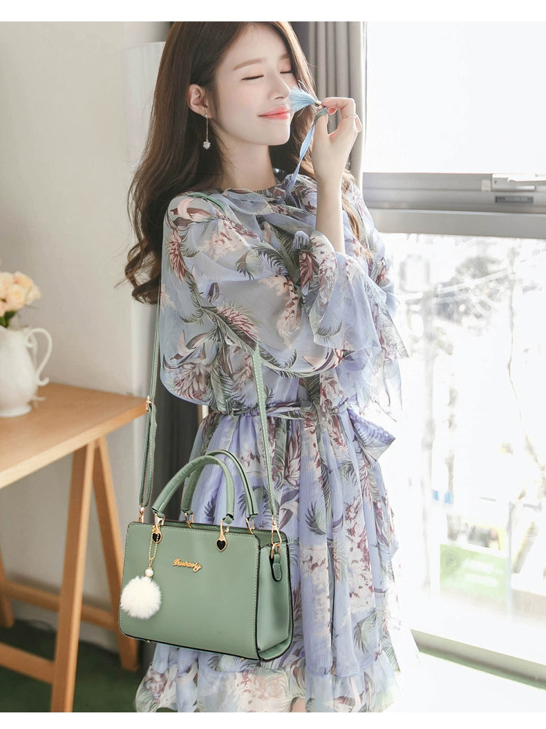 Bridal Bags New Arrival Women's Bag K-style Minimalist Square Crossbody Shoulder Bag Easiest for Match Trendy Fashion Handbag Large Capacity