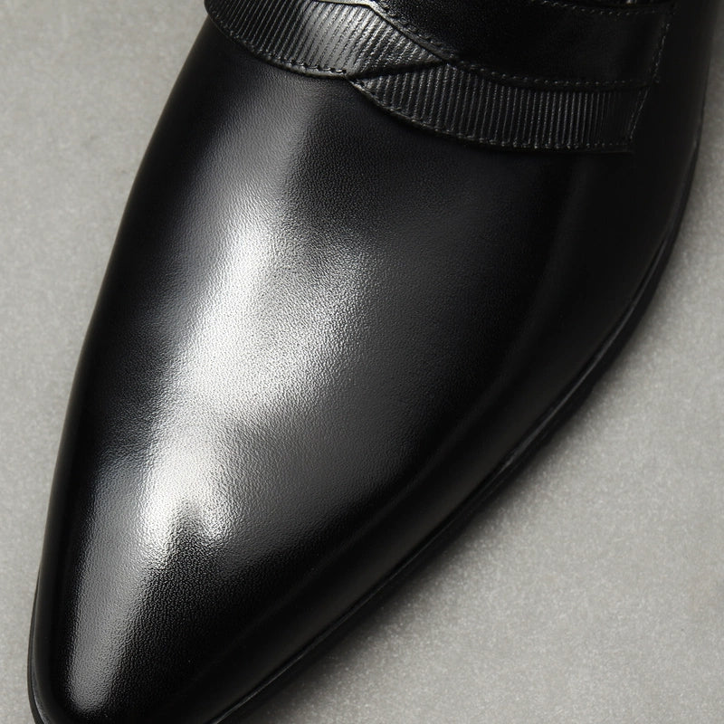 Men's Autumn New Leather Breathable Slip-on Shoes