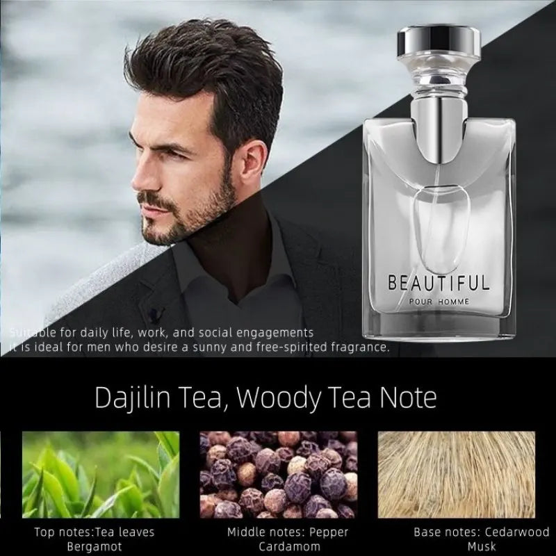Fascination Man Perfume 100ml Long Lasting Cologne Fragrance Tea Scent Pheromone For Men Original Fragrance Spray Parfum Hombre