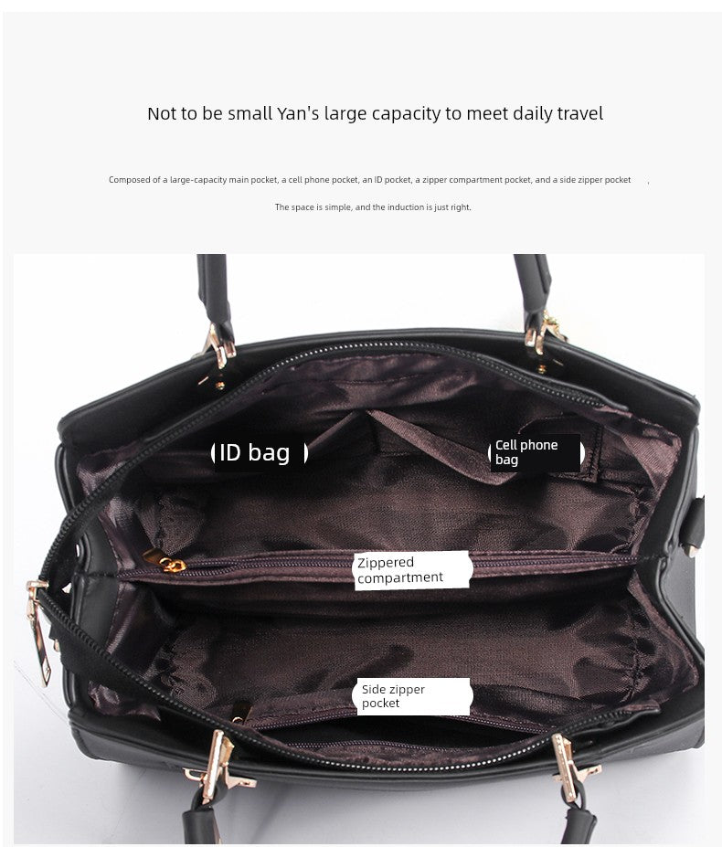 Bridal Bags New Arrival Women's Bag K-style Minimalist Square Crossbody Shoulder Bag Easiest for Match Trendy Fashion Handbag Large Capacity