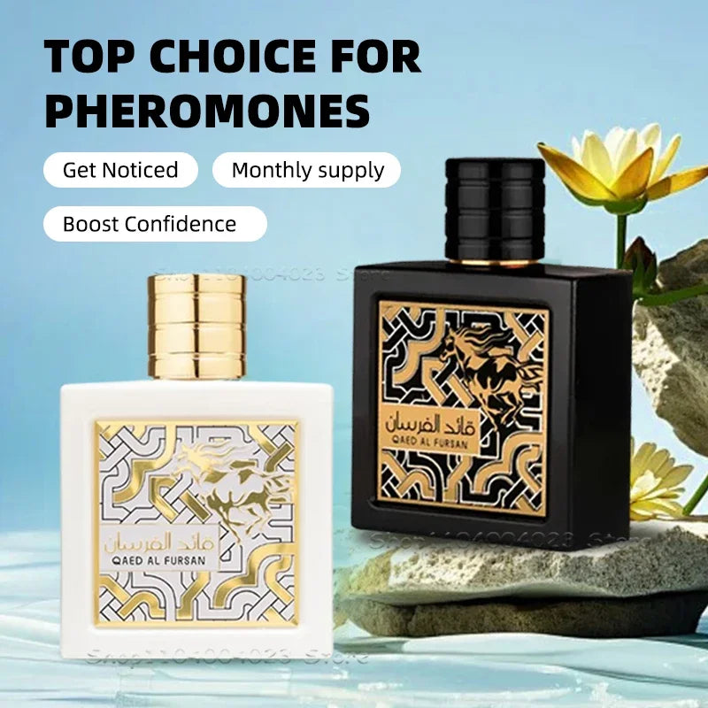 Lattafa Qaed Al Fursan for Unisex Eau de Parfum Spray Qaed Al Fursan by Lattafa Perfumes is a Aromatic fragrance Woodsy Notes