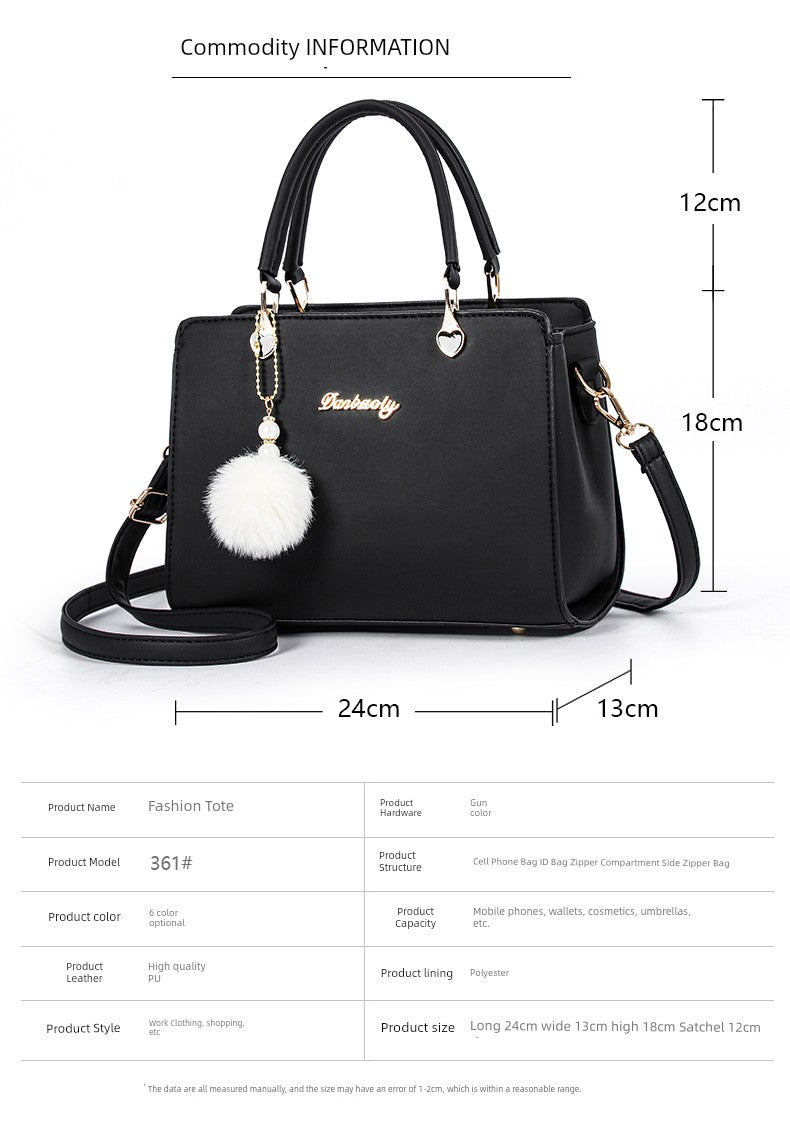Bridal Bags New Arrival Women's Bag K-style Minimalist Square Crossbody Shoulder Bag Easiest for Match Trendy Fashion Handbag Large Capacity
