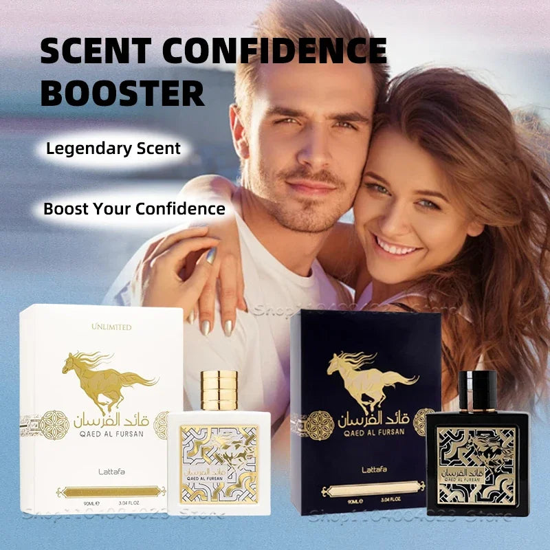 Lattafa Qaed Al Fursan for Unisex Eau de Parfum Spray Qaed Al Fursan by Lattafa Perfumes is a Aromatic fragrance Woodsy Notes