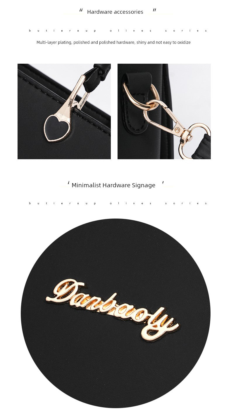 Bridal Bags New Arrival Women's Bag K-style Minimalist Square Crossbody Shoulder Bag Easiest for Match Trendy Fashion Handbag Large Capacity