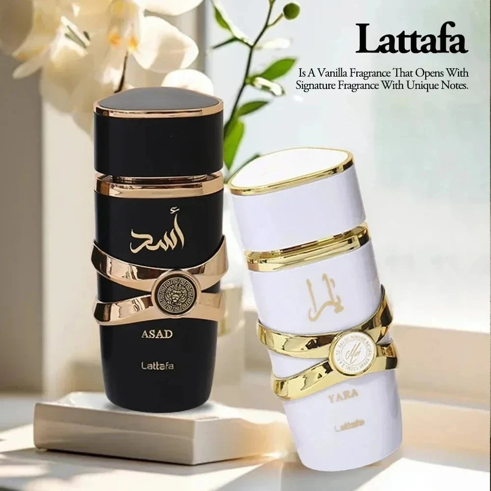Lattafa Yara Perfume Women Eau De Parfum High Quality Arabia Perfume Long Lasting Fragrance Pheromone 100ML Light Fragrance Gift