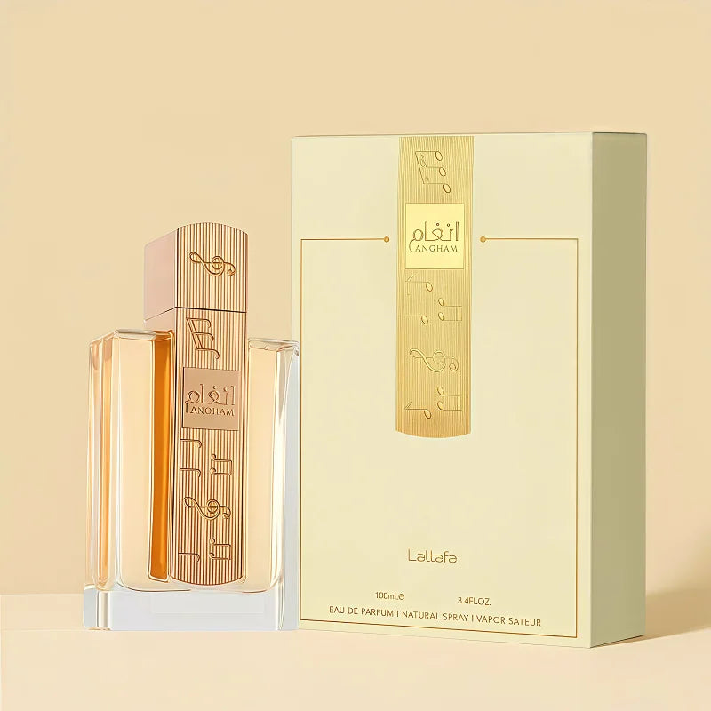 100ml Original Arab Perfumes High Quality Lattafa Angham Charming Lasting Fragrance Perfume for Men and Women Pheromones Perfume